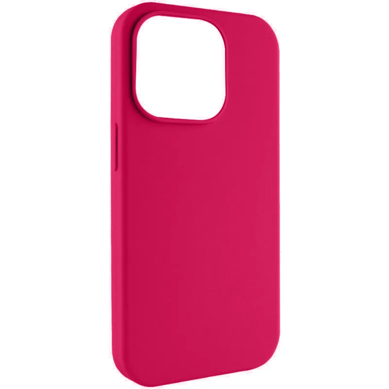 Чехол Silk (AA) NO LOGO with Magnetic Fit для Apple iPhone 17 Pro Max (6.9") – Красный / Rose Red. Фото 1 из 1