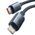 Дата кабель Baseus Crystal Shine Series Type-C to Lightning 20W (1.2m) (CAJY00020) – Black. Фото 3 з 7