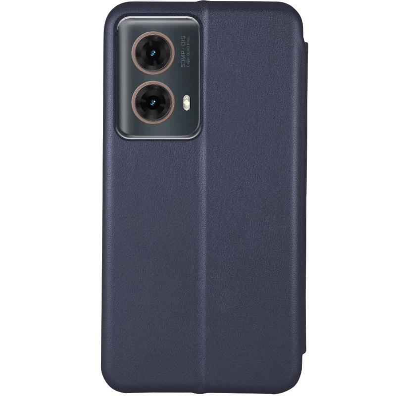 Чехол-книжка классический для Motorola Moto G85 – Темно-синий. Фото 2 Чехол-книжка классический для Motorola Moto G85 – Темно-синий. Фото 2 из 3