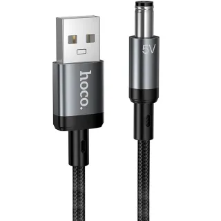 Кабель живлення для роутера/модема Hoco X129 Advantage USB-DC 5V (1m) фото 1 з 6