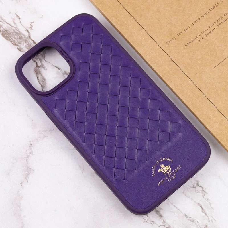 Кожаный чехол Polo Santa Barbara для Apple iPhone 14 Plus (6.7") – Purple. Фото 7 из 8