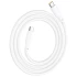 Дата кабель Hoco X93 Force Type-C to Type-C 60W (1m) – White. Фото 2 з 8
