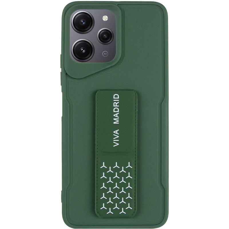 Чехол Вива с ремешком для Xiaomi Poco C65 – Green. Фото 14 из 15