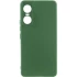Чохол Silicone Case Lakshmi з закритою камерою на Tecno Pop 6 Pro – Зелений / Dark green. Фото 1 з 3