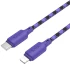 Дата кабель Hoco X116 Meridian Type-C to Lightning 27W (1m) – Gradient Purple Mix. Фото 7 з 7