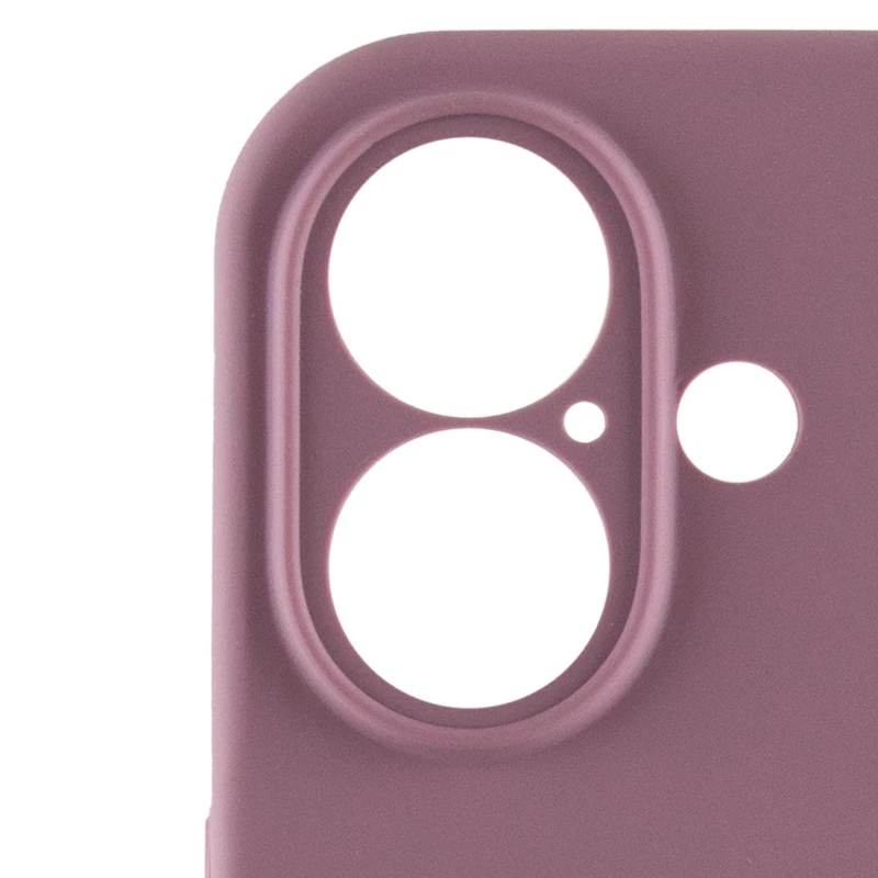 Чохол Silicone Case з захистом камери на Apple iPhone 16 Plus – Ліловий / Lilac Pride. Фото 4 з 7