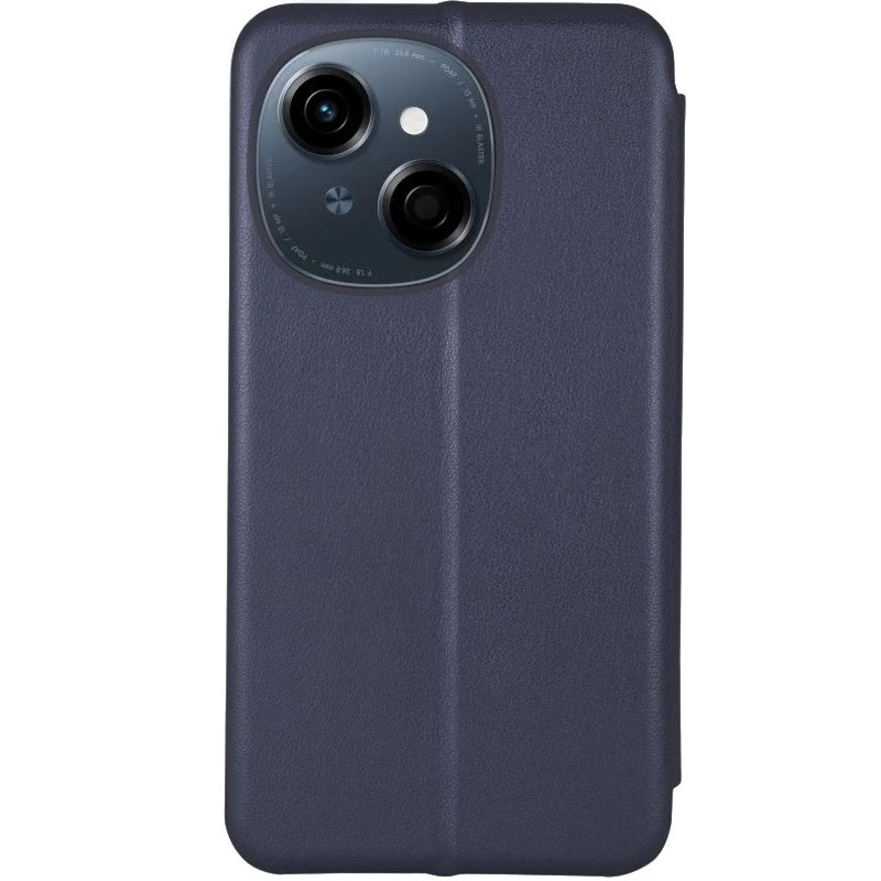 Чехол-книжка классический для TECNO Spark Go 1 – Темно-синий. Фото 2 из 3
