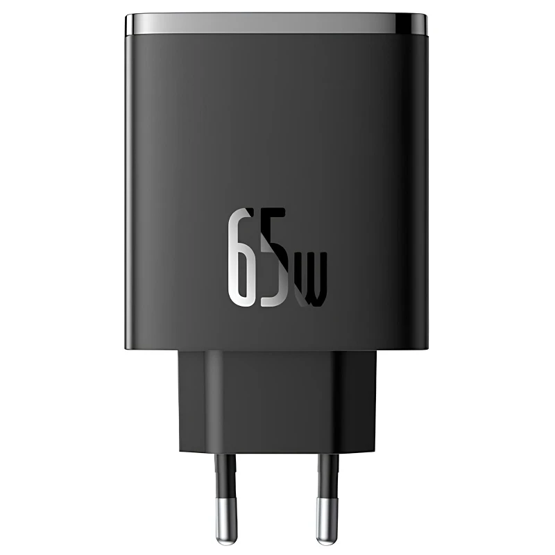МЗП Baseus Cube Pro Fast Charger PD65W (1USB-A/2C) (P10111404) – Cluster Black. Фото 2 з 4