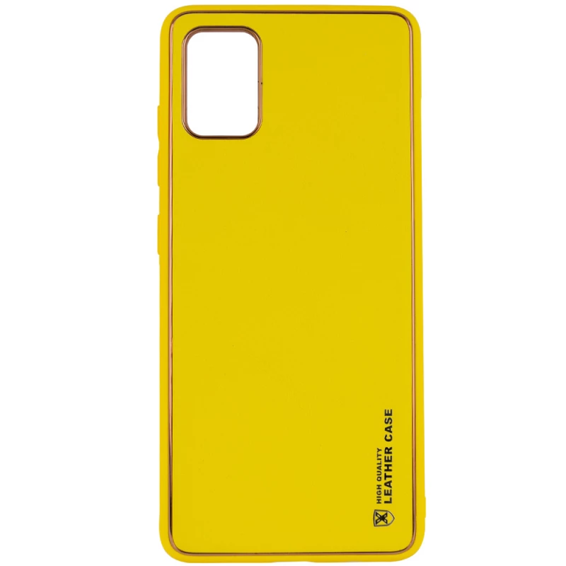 

Шкіряний чохол Xshield на Samsung Galaxy A04s (Жовтий / Yellow)