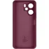 Чохол Silicone Case Lakshmi Premium із закритою камерою для Xiaomi Redmi 13C – Бордовий / Plum. Фото 4 з 6