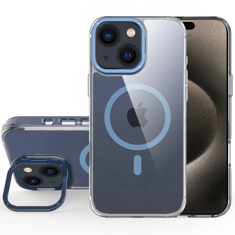 Чехол Space Case Peak with MagSafe Apple iPhone 13 (6.1") – Синий / Navy Blue. Фото 2 из 3