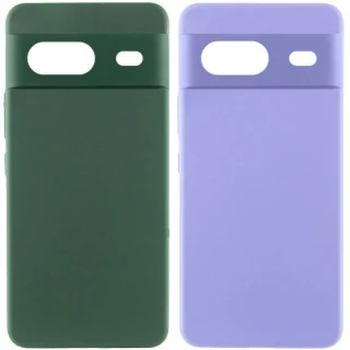 Чехол Silicone Case Lakshmi Premium з закритою камерою на Google Pixel 8a