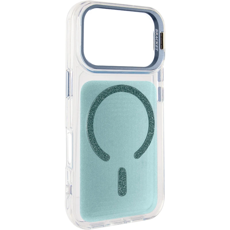 Чохол TPU+PC Jewel Sparkle with MagSafe для Apple iPhone 17 Pro (6.3") – Aqua Blue. Фото 2 з 8