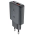 СЗУ Acefast A69 PD30W GaN (USB-C+USB-A) – Black. Фото 7 из 7