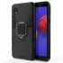 Противоударный чехол Transformer с кольцом для Samsung Galaxy M01 Core / A01 Core – Черный / Soul Black. Фото 1 из 7