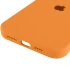 Чехол Silicone Case с закрытым низом для Apple iPhone 16 Pro – Оранжевый / Orange. Фото 5 из 5