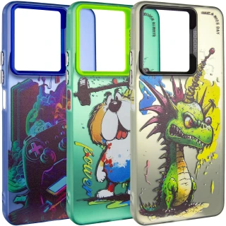 Чохол TPU+PC Street Art для Xiaomi Poco C65 фото 1 з 2