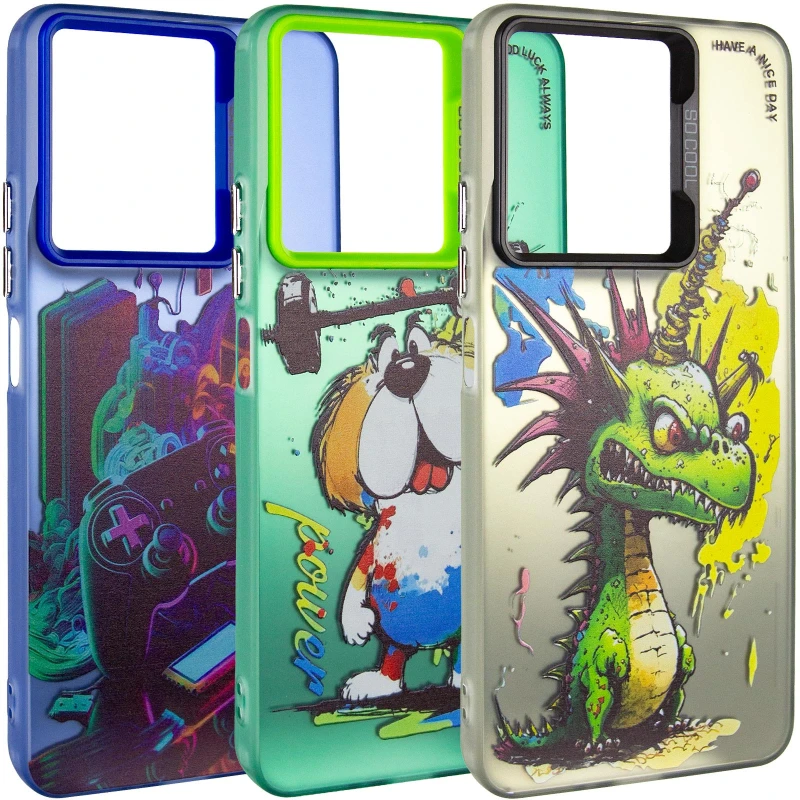 Чохол TPU+PC Street Art для Xiaomi Redmi 13C фото 2 з 2