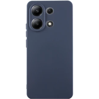 Чехол Silicone Case Lakshmi Premium з закритою камерою на Xiaomi Redmi Note 12 Pro 5G — Темно-синий / Midnight blue