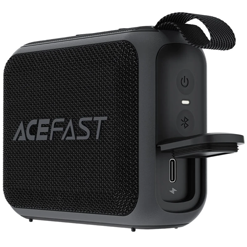Bluetooth Колонка Acefast K4 Go – Black. Фото 4 из 7