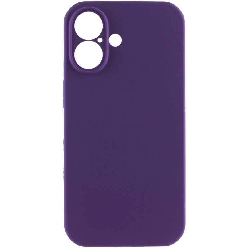 Чохол Silk Full Camera Protective (AA) NO LOGO для Apple iPhone 16 Plus – Фіолетовий / Amethyst. Фото 3 з 7
