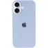 Чехол Silicone Case с закрытым низом для Apple iPhone 17 (6.3") – Голубой / Lilac Blue. Фото 3 из 6