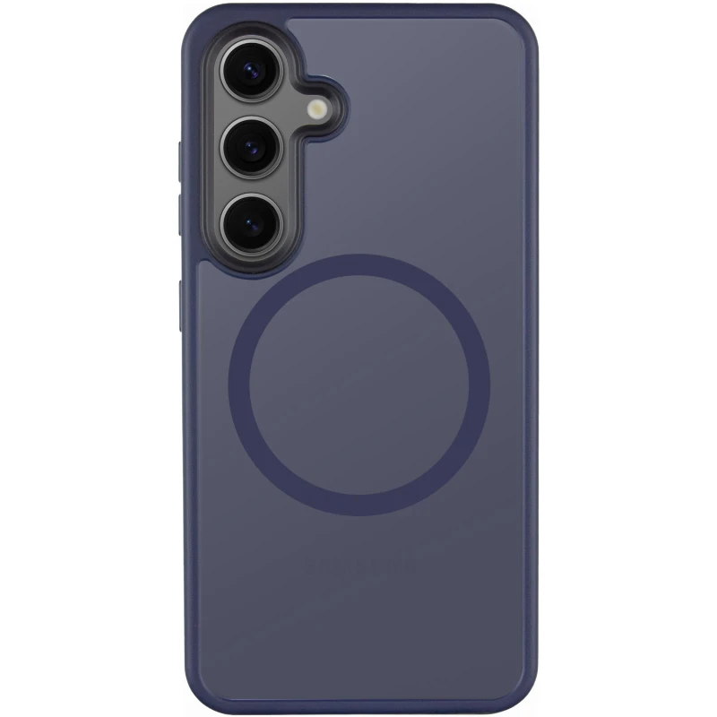 Чохол Ummi Colorful with MagSafe для Samsung Galaxy S24 – Синій / Navy Blue. Фото 2 з 6