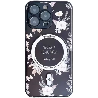 TPU+PC чохол Secret Garden з MagSafe на Apple iPhone 14 (6.1") фото 1 з 5