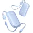 Портативний ЗП Power Bank Baseus EnerFill FC21 Qpow 3 Ultra 22.5W with cable 20000 mAh (PPFLS) – Galaxy Blue. Фото 2 з 3