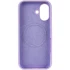 Чохол Silicone Case Full Protective (AA) V2 with MagSafe для Apple iPhone 17 (6.3") – Бузковий / Lilac. Фото 7 з 11