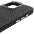 Чехол TPU+PC KVZV Triangular Pattern with Magnetic Fit для Apple iPhone 15 Pro (6.1") – Black. Фото 6 из 7