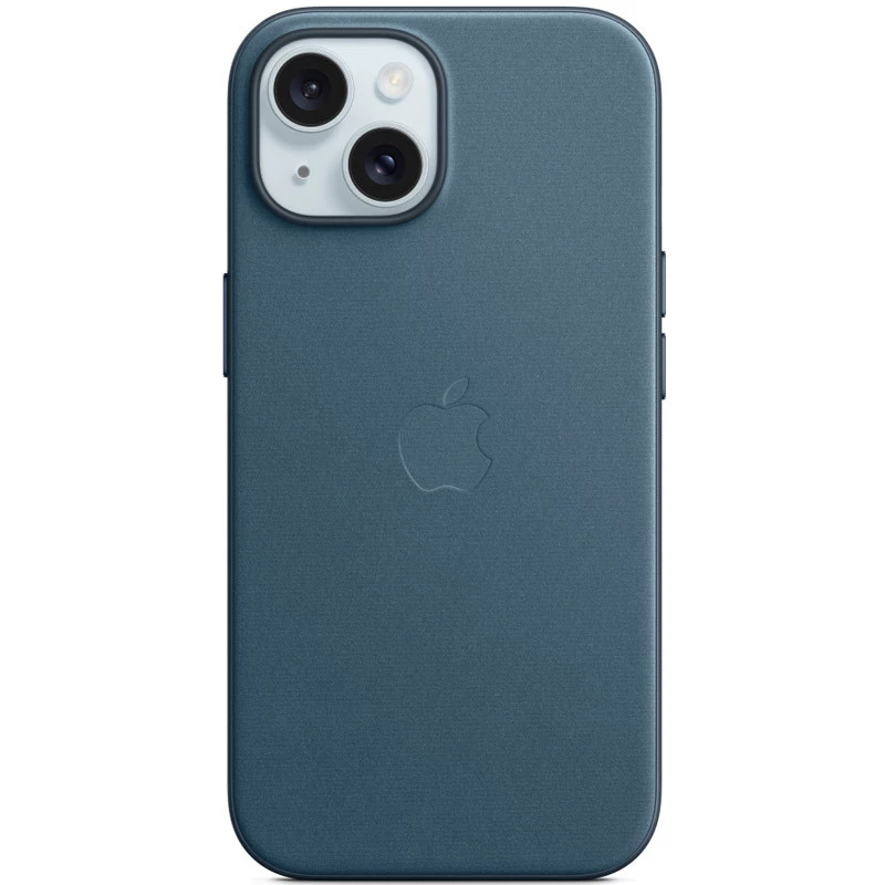 

Чехол FineWoven with MagSafe для Apple iPhone 15 Plus (6.7") (Pacific Blue)