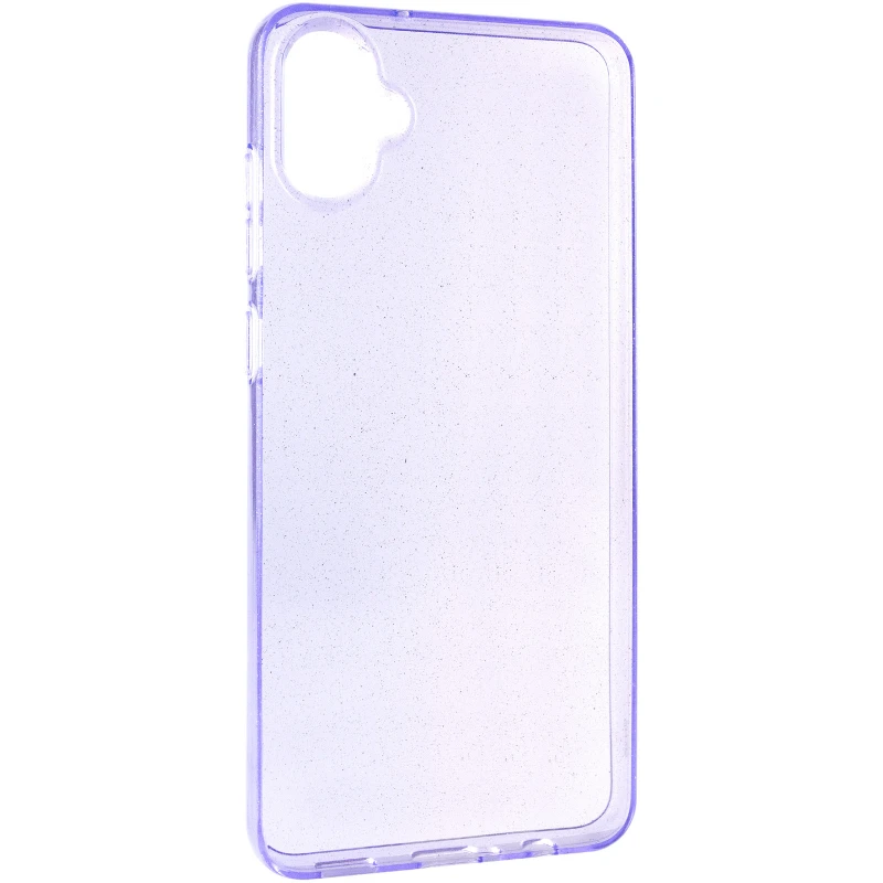 Блискучий силіконовий чохол на Samsung Galaxy A05 – Purple. Фото 2 з 10