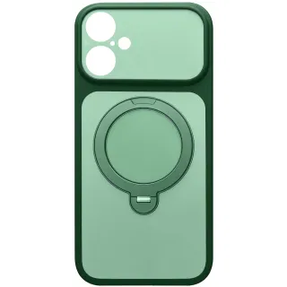 Чохол Ummi Full Camera with Magnetic Fit HQ Ring для Apple iPhone 17 (6.3") — Green