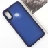 Чехол TPU+PC Lyon Frosted на Xiaomi Redmi Note 7 / Note 7 Pro / Note 7s – Синий / Navy Blue. Фото 4 из 12