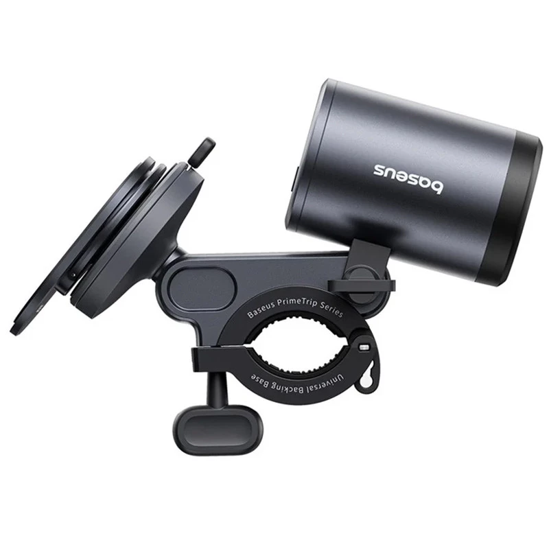 Ліхтар велосипедний Baseus PrimeTrip Series Dual-Color Bike Light 2-in-1 (C12569000121-0) – Cosmic Black. Фото 5 з 6