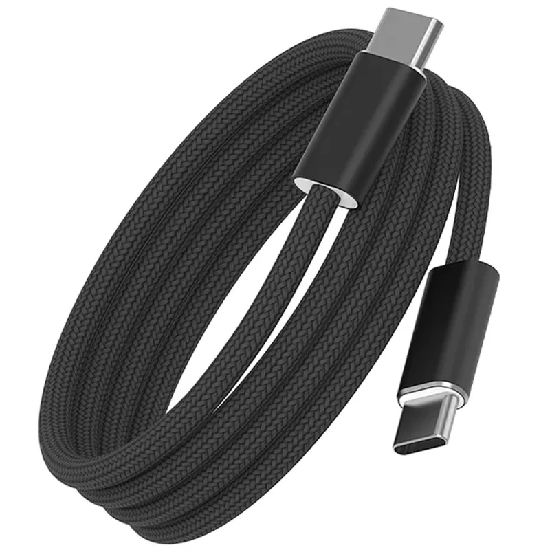 Дата кабель WIWU C101 Essen Type-C to Type-C 240W (1.5m) – Black. Фото 2 из 4