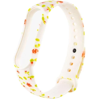 Силіконовий ремінець з малюнком для Xiaomi Mi Band 5 фото 1 з 3