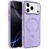 Чохол з блискітками та MagFit на Apple iPhone 17 Pro Max (6.9") – Purple. Фото 1 з 5