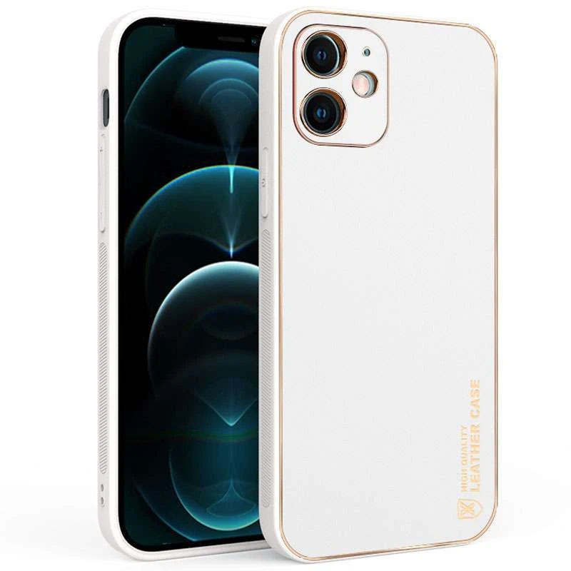 

Шкіряний чохол Xshield на Apple iPhone 12 (6.1") (Білий / White)