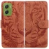 Кожаный чехол-книжка Tiger для Motorola Moto G06 – Brown. Фото 5 из 5