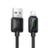 Дата кабель Hoco U146 Mundo USB to Lightning 12W (1.2m) – Black. Фото 1 из 7