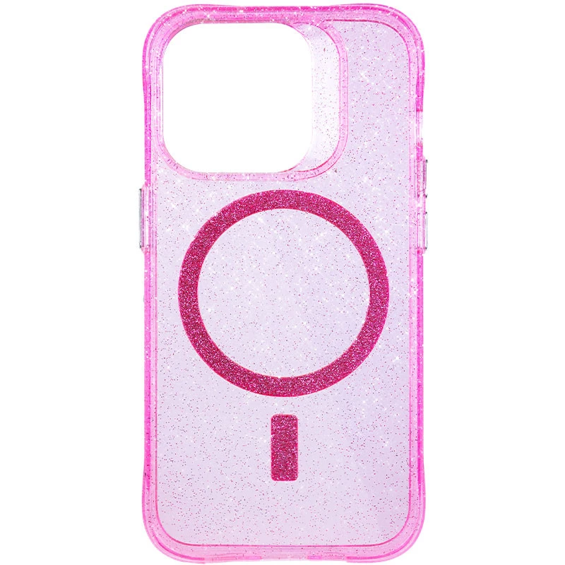 Зоряний чохол з MagSafe на Apple iPhone 15 Pro (6.1") – Pink. Фото 5 з 12