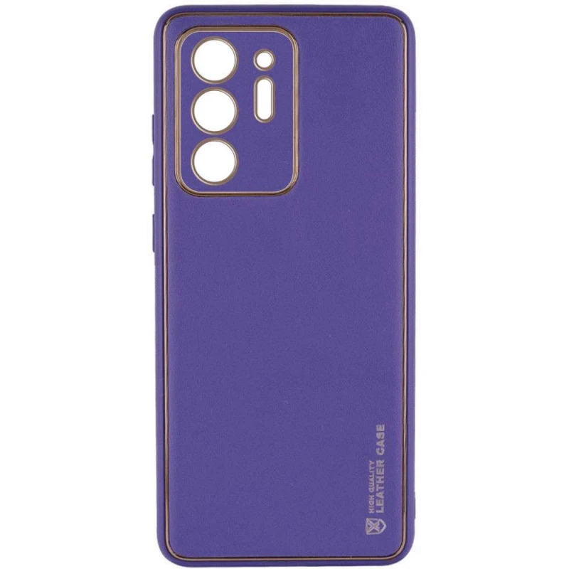 

Кожаный чехол Xshield с закрытой камерой для Samsung Galaxy Note 20 Ultra (Фиолетовый / Ultra Violet), Фіолетовий / ultra violet