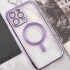 Хромовый TPU чехол с MagSafe для Apple iPhone 15 Pro Max (6.7") – Purple. Фото 4 из 6