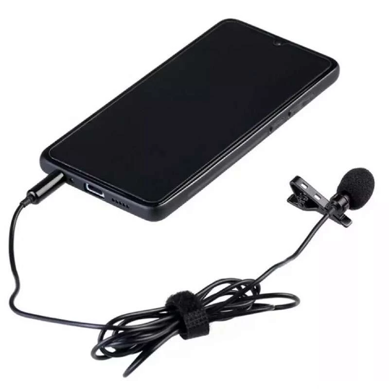 Мікрофон петличний 3,5mm Mini-Jack – Чорний. Фото 3 з 4