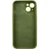 Чохол Silk Full Protective (AA) NO LOGO для Apple iPhone 16 Plus – Зелений / Dark Olive. Фото 7 з 12
