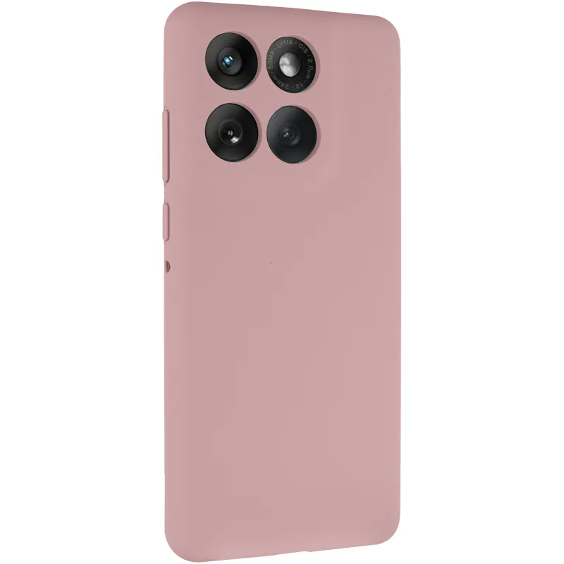 Чохол Silicone Case Lakshmi Premium із закритою камерою для Motorola Edge 60 Fusion – Рожевий / Pink Sand. Фото 2 з 8