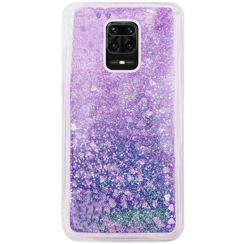 

TPU чохол Liquid hearts на Xiaomi Redmi Note 9s / Note 9 Pro / Note 9 Pro Max (Фіолетовий)