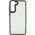 Чехол TPU+PC Lyon Frosted на Samsung Galaxy S21 FE – Black. Фото 3 из 7